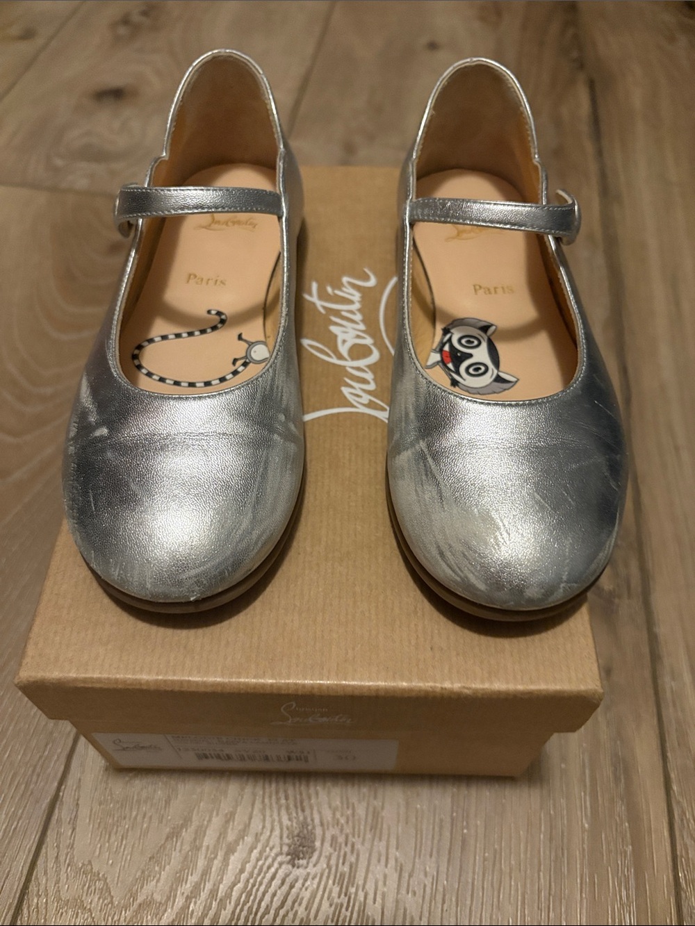 Christian Louboutin Mary Jane flats for little girl